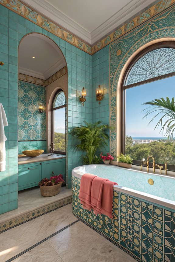 vibrant mediterranean color palettes