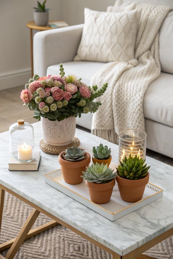 vibrant plants enhance decor