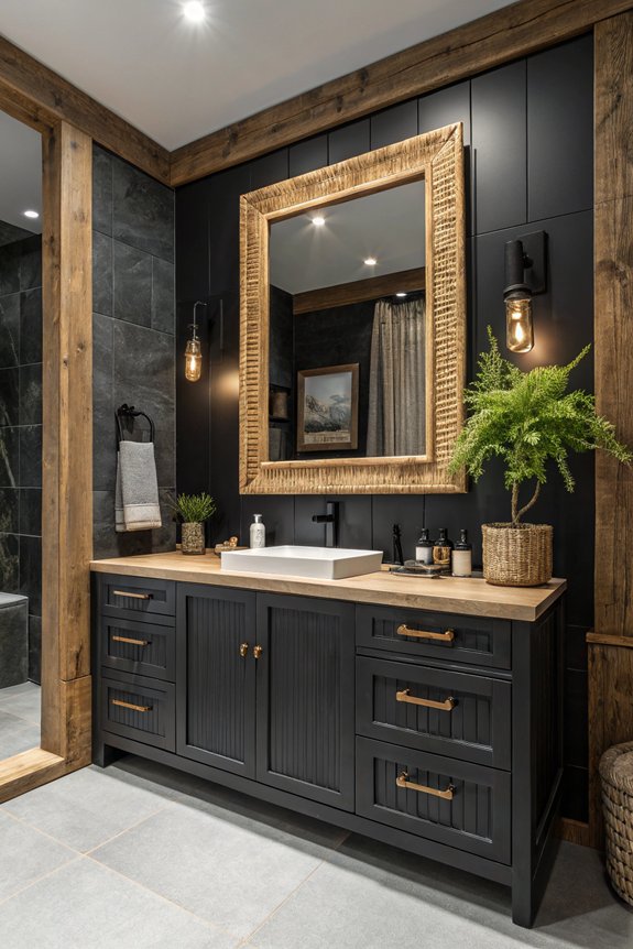 warmth through unique mirrors